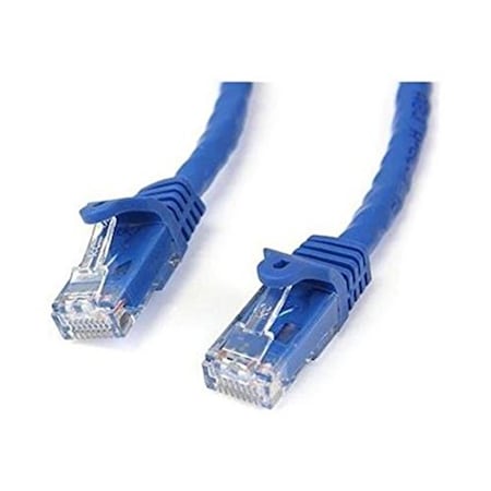 Dynamicfunction 15 ft. Blue Snagless Cat6 ETL Verified UTP Patch Cable DY167701